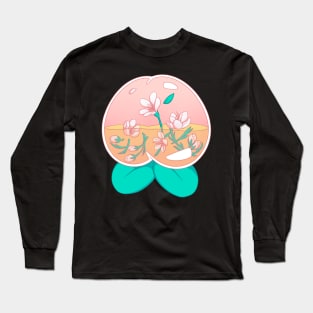 Peach Long Sleeve T-Shirt